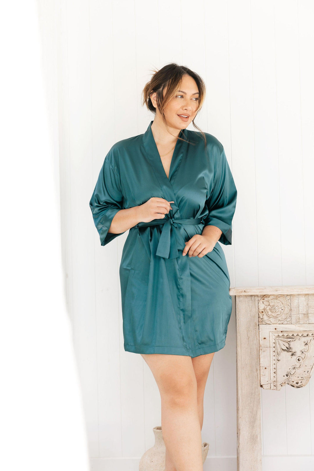 Classic Robe - Sage