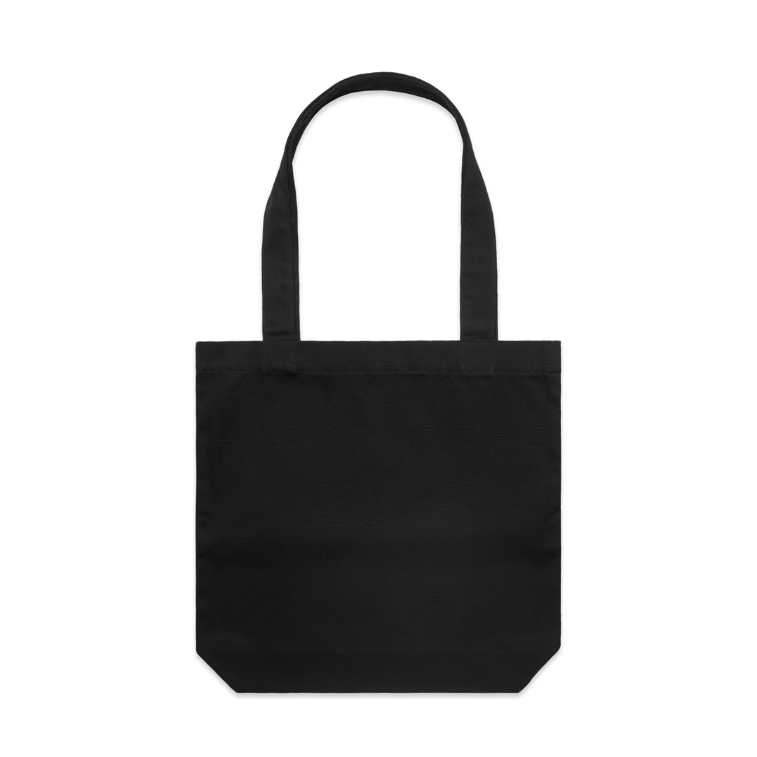 Personalised embroidered hens party tote bag in Black