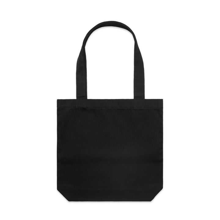 Personalised embroidered hens party tote bag in Black