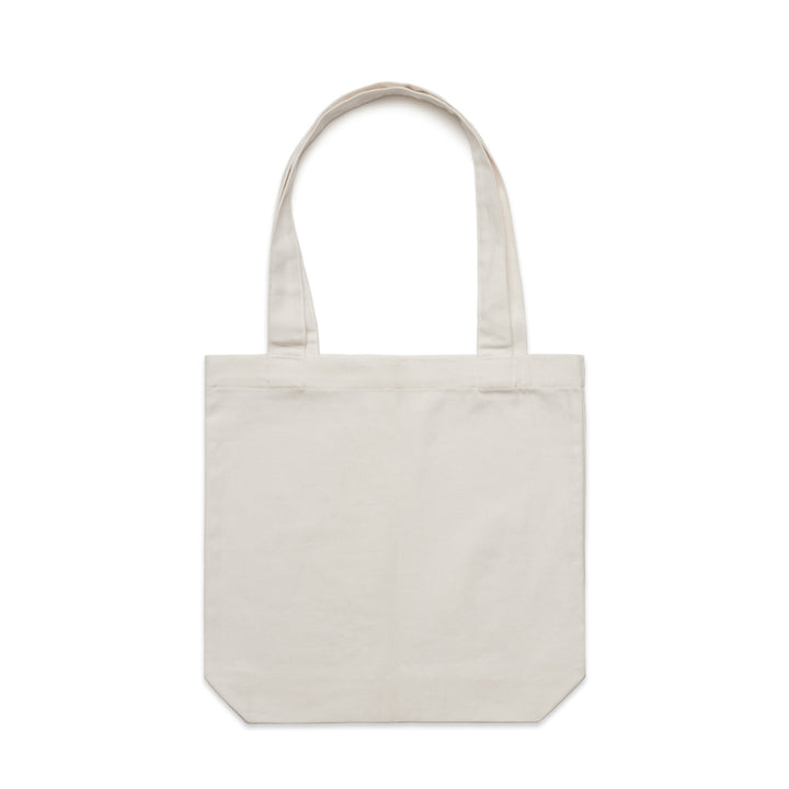 Personalised embroidered hens party tote bag in Bone