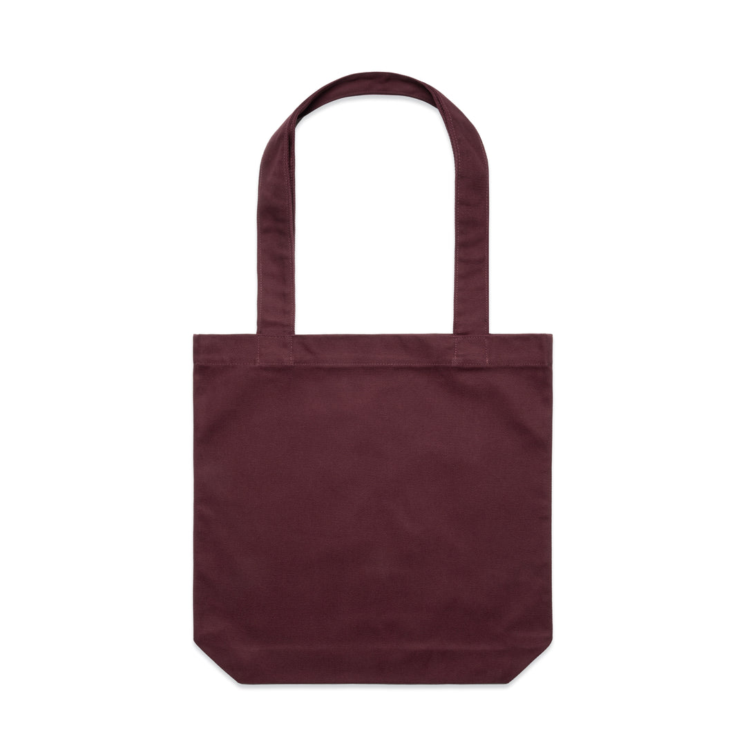 Personalised embroidered hens party tote bag in Burgundy