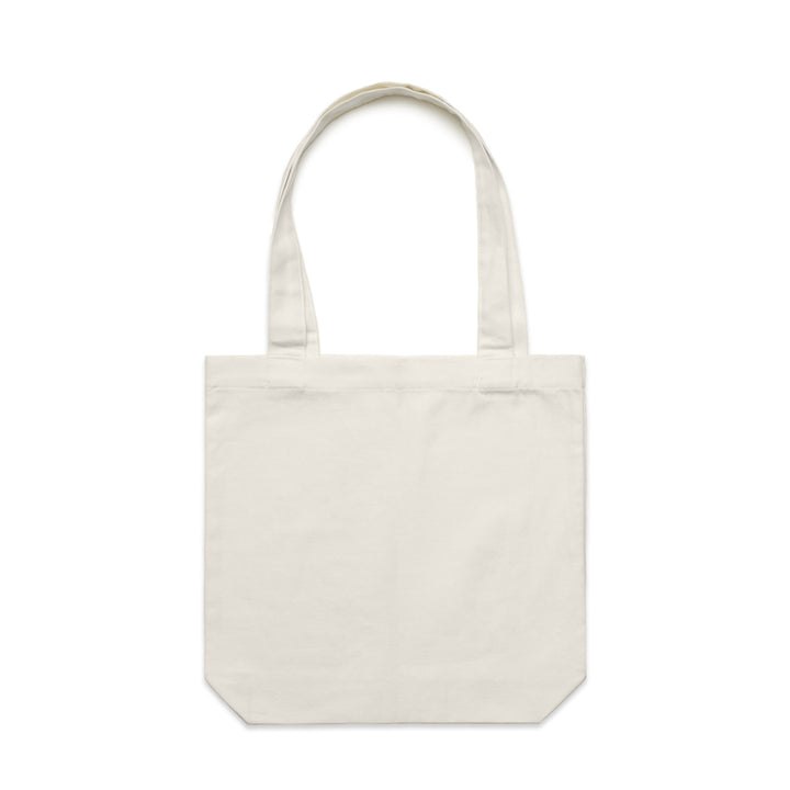 Personalised embroidered hens party tote bag in Cream