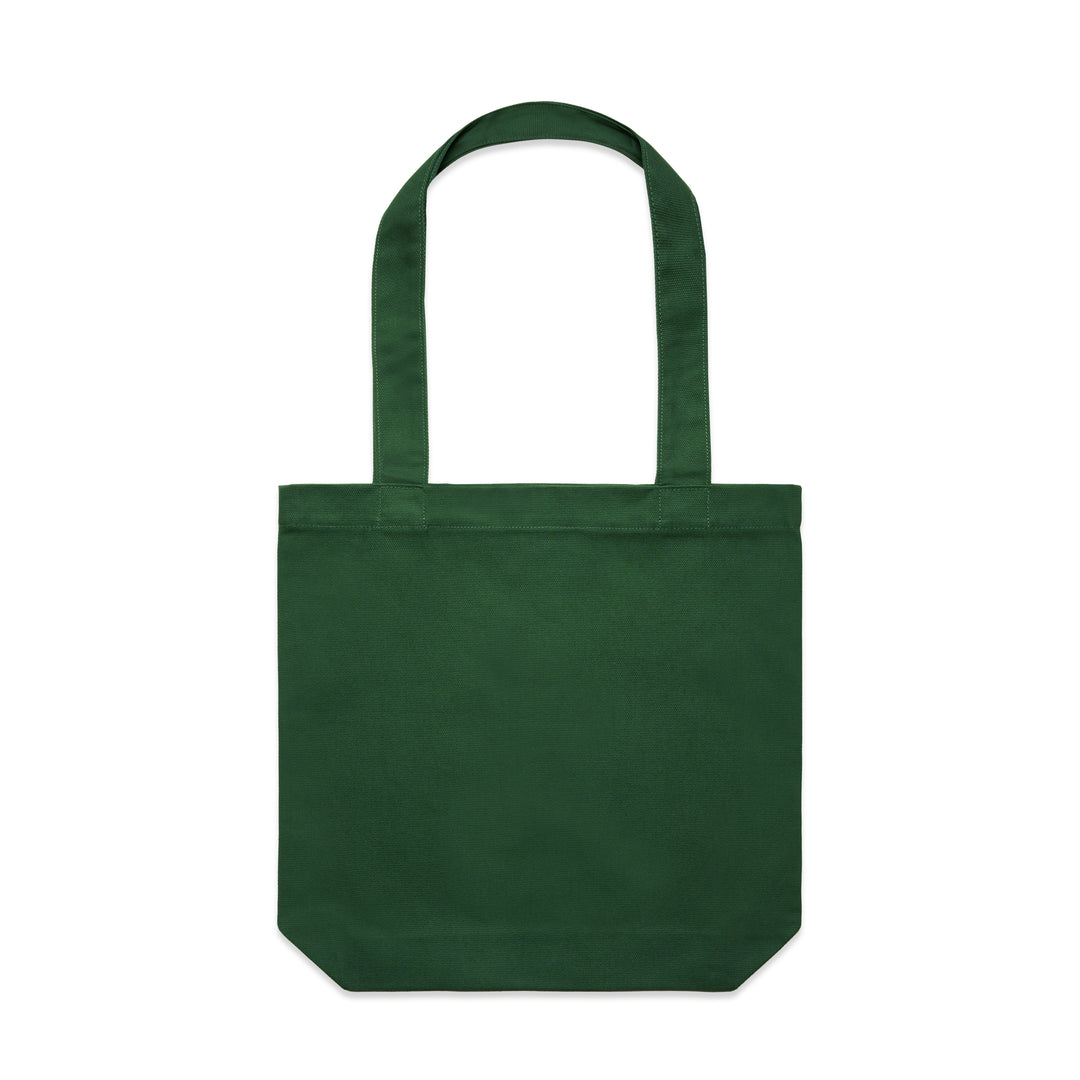 Personalised embroidered hens party tote bag in Forest Green
