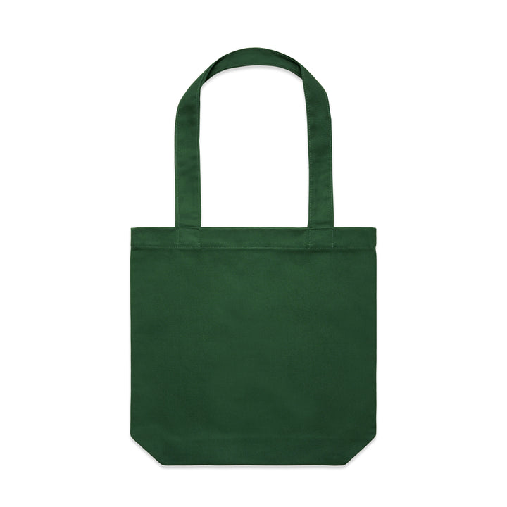 Personalised embroidered hens party tote bag in Forest Green