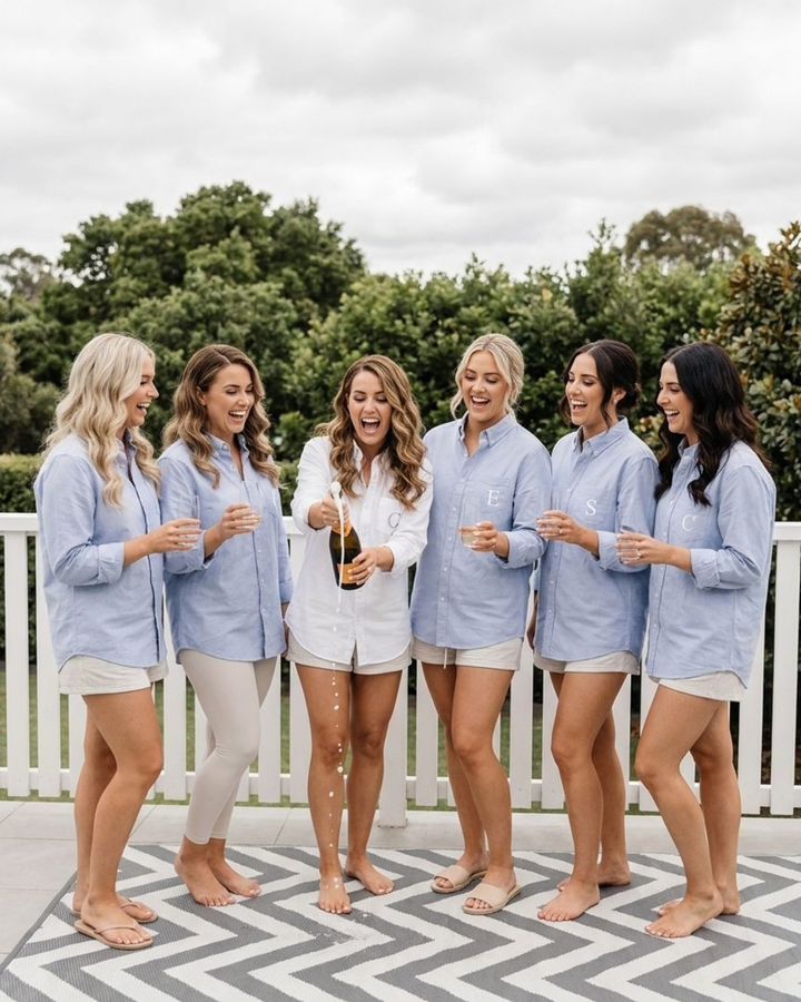 Personalised Bride and Bridesmaid Shirt
