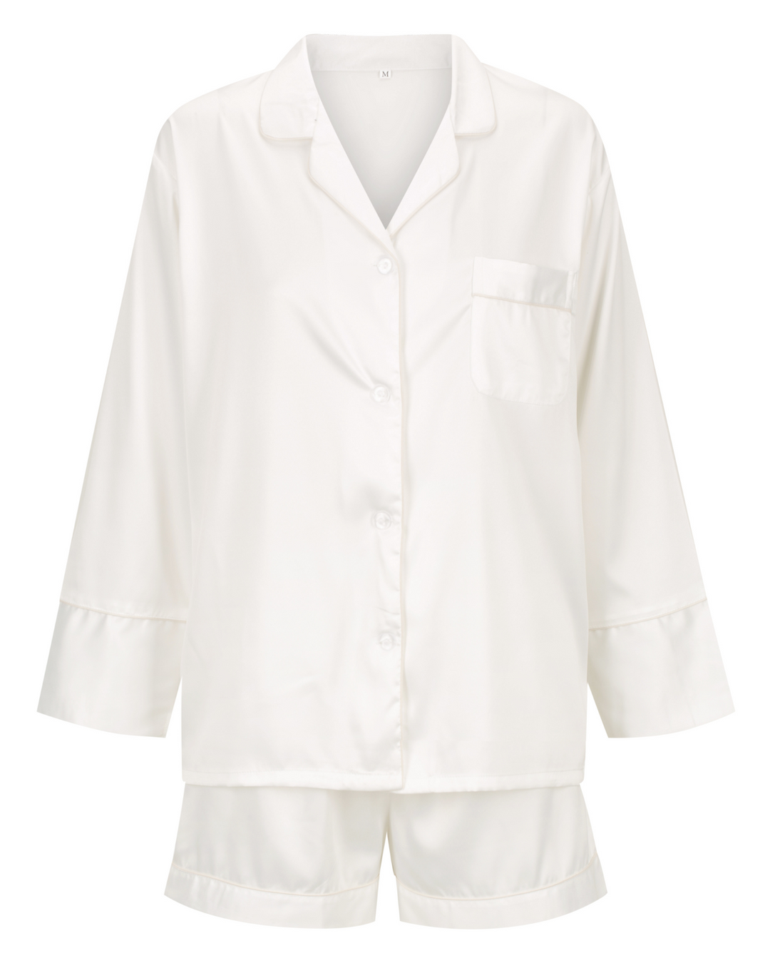 Juliet Pyjamas- White/White Trim