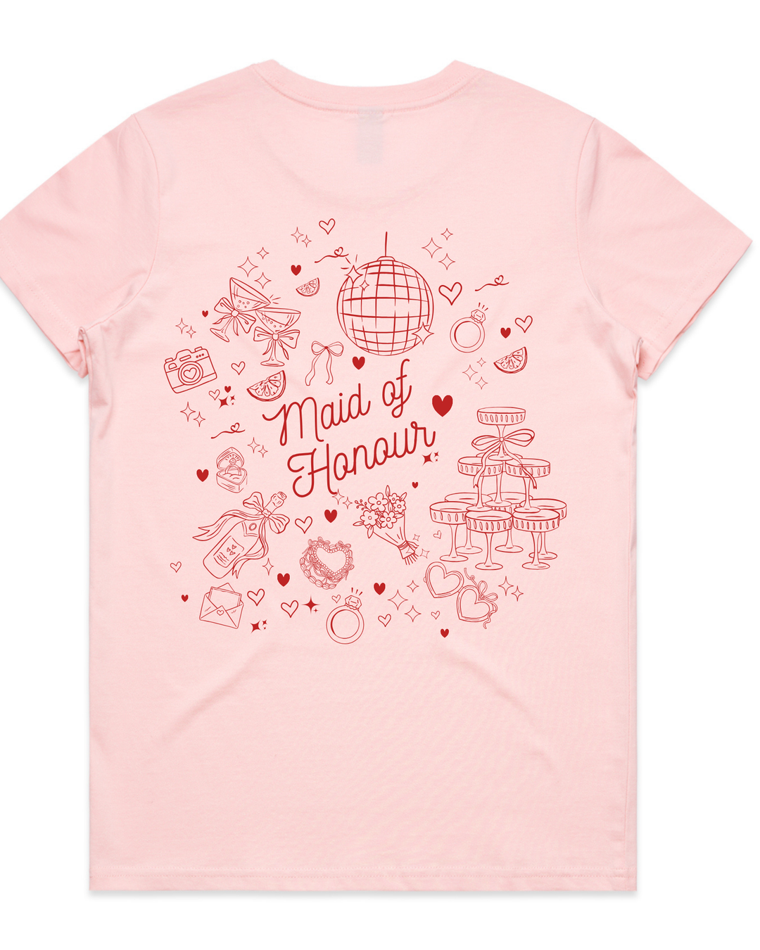 The Love Edit Tee - Berry