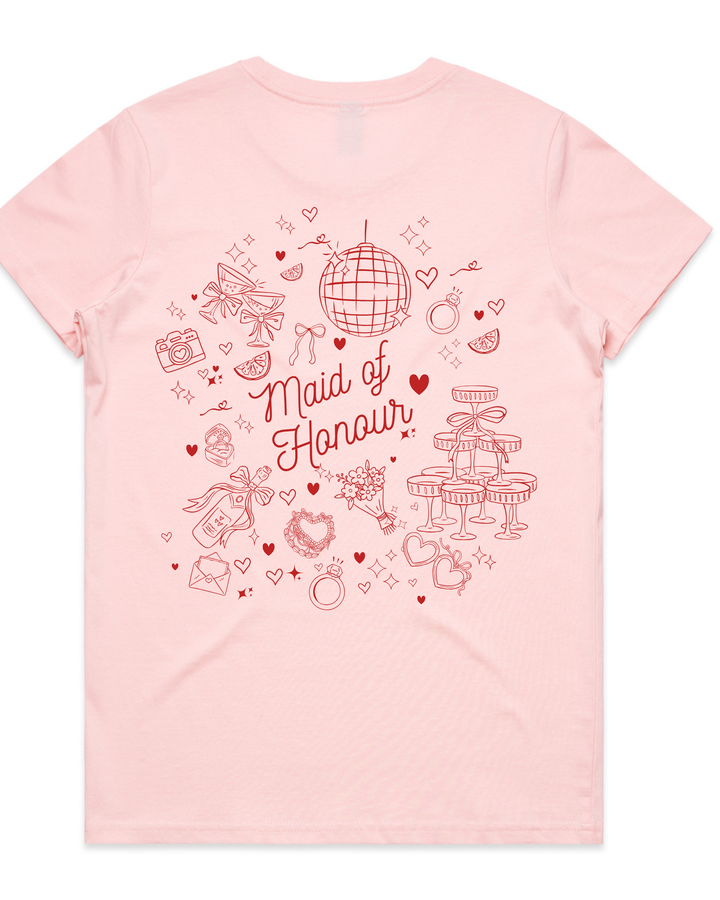 The Love Edit Tee - Berry