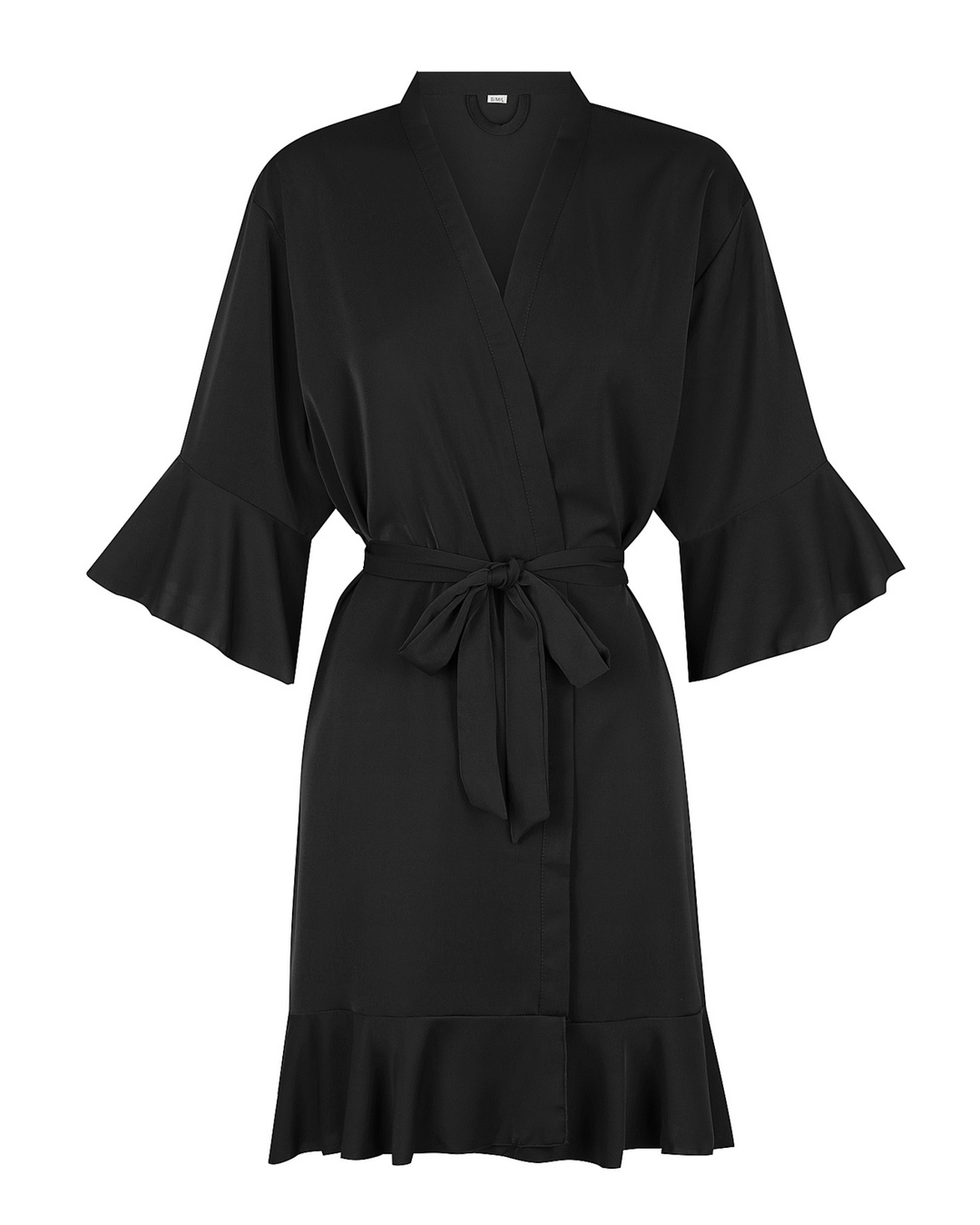 Ruffle Hemmed Bridesmaid Robe