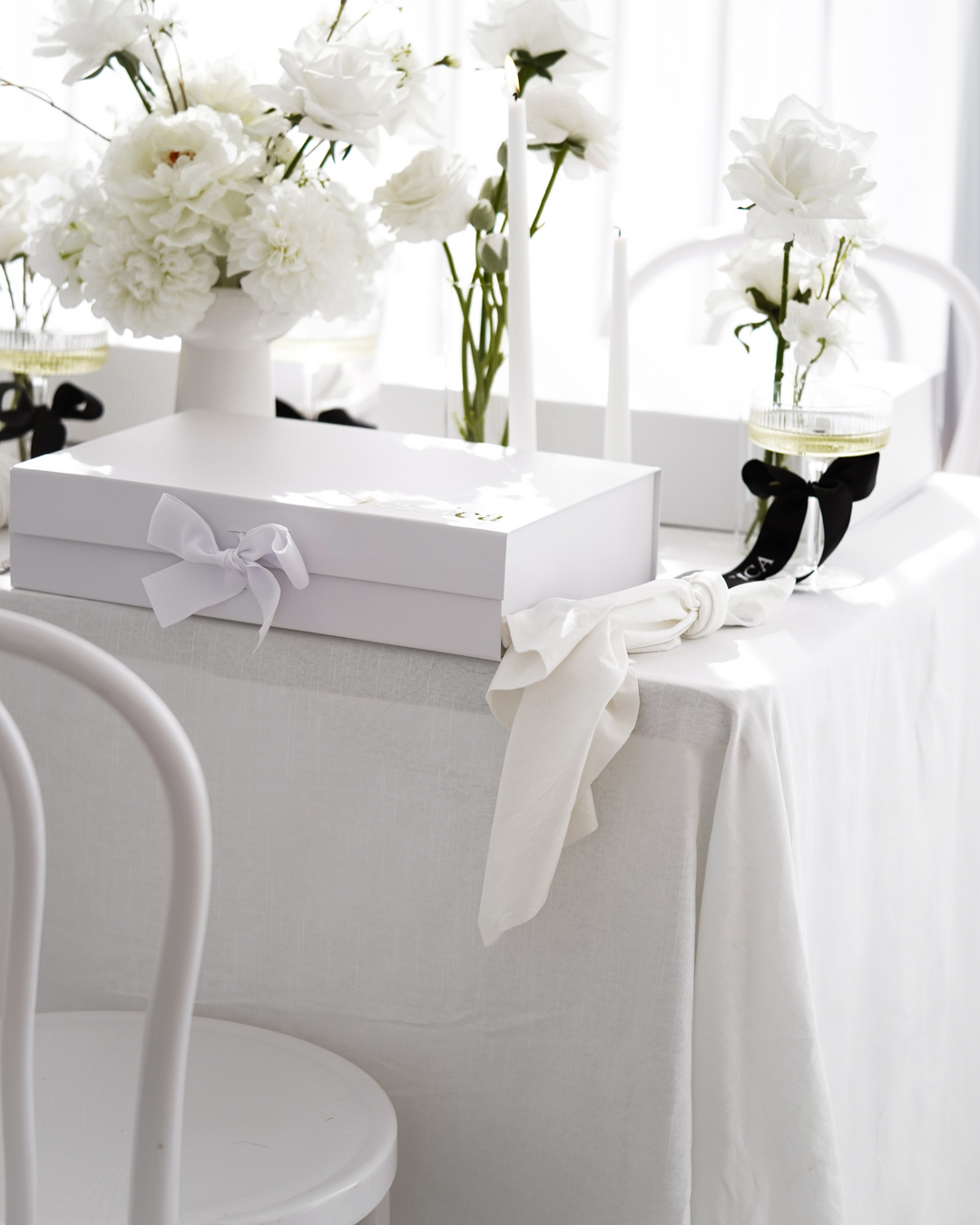 White Personalised Gift Box