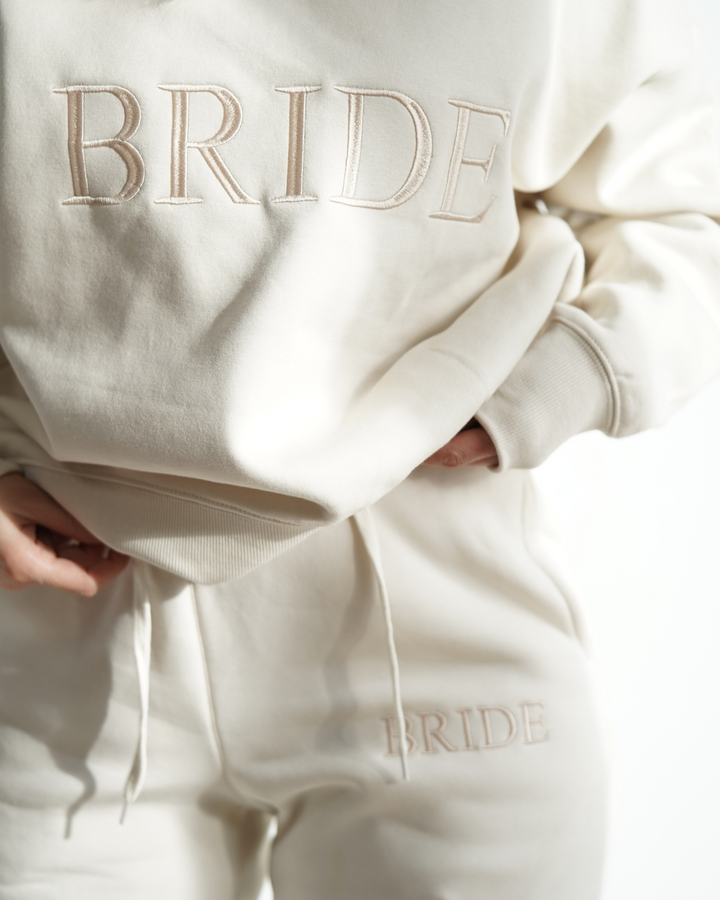 Bride Crew and Pants Set - ECRU