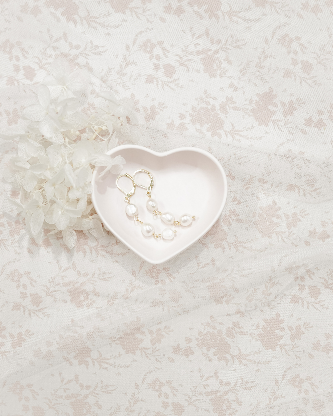 Amelia Pearl Drop Earrings