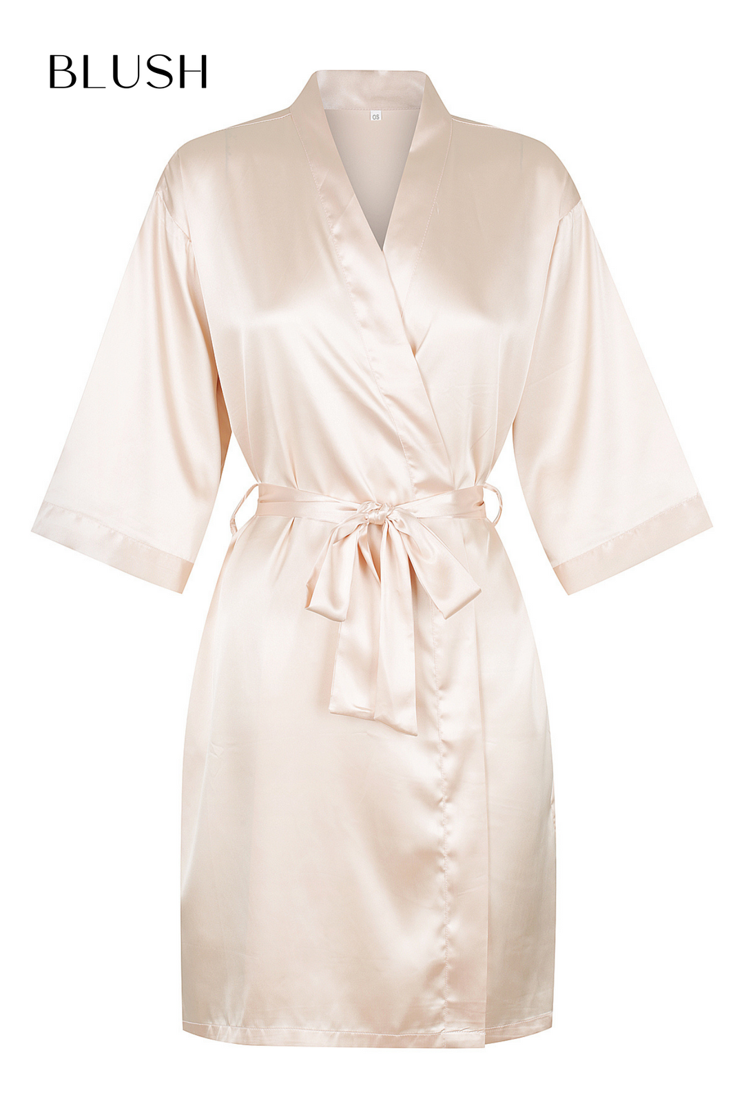 Getting Ready Bridesmaid Box - Classic Satin Embroidered Robe