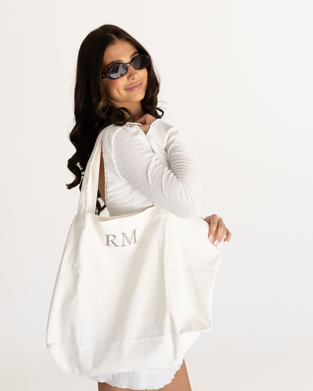 Monogrammed Oversized Tote