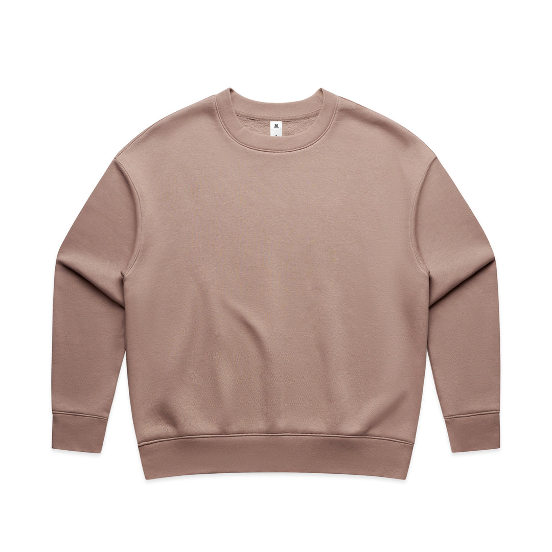 Personalised embroidered hens party crew jumper in Dusky Pink