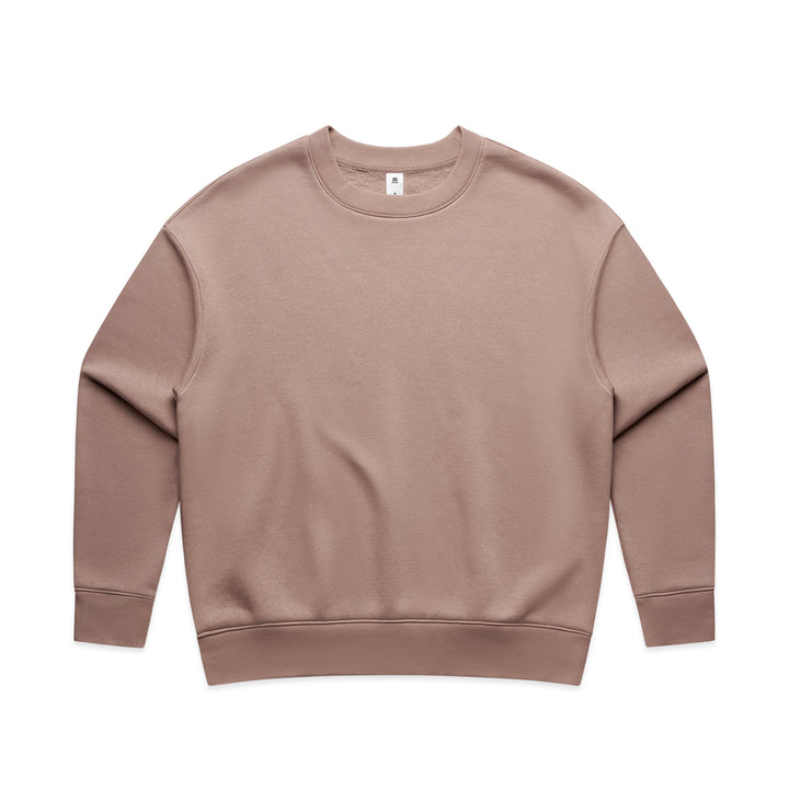 Personalised embroidered hens party crew jumper in Dusky Pink
