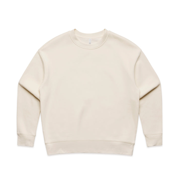 Personalised embroidered hens party crew jumper in Ecru