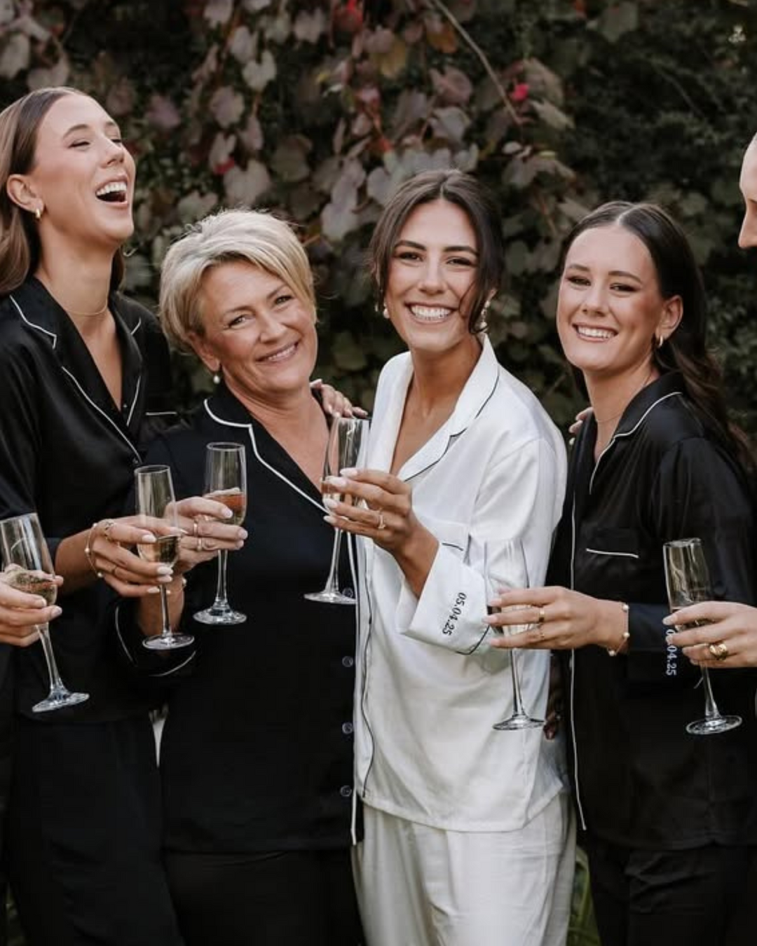 Winter Bride and Bridesmaid Pyjamas