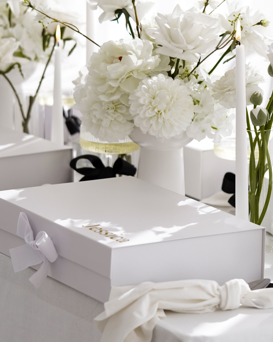 White Personalised Gift Box
