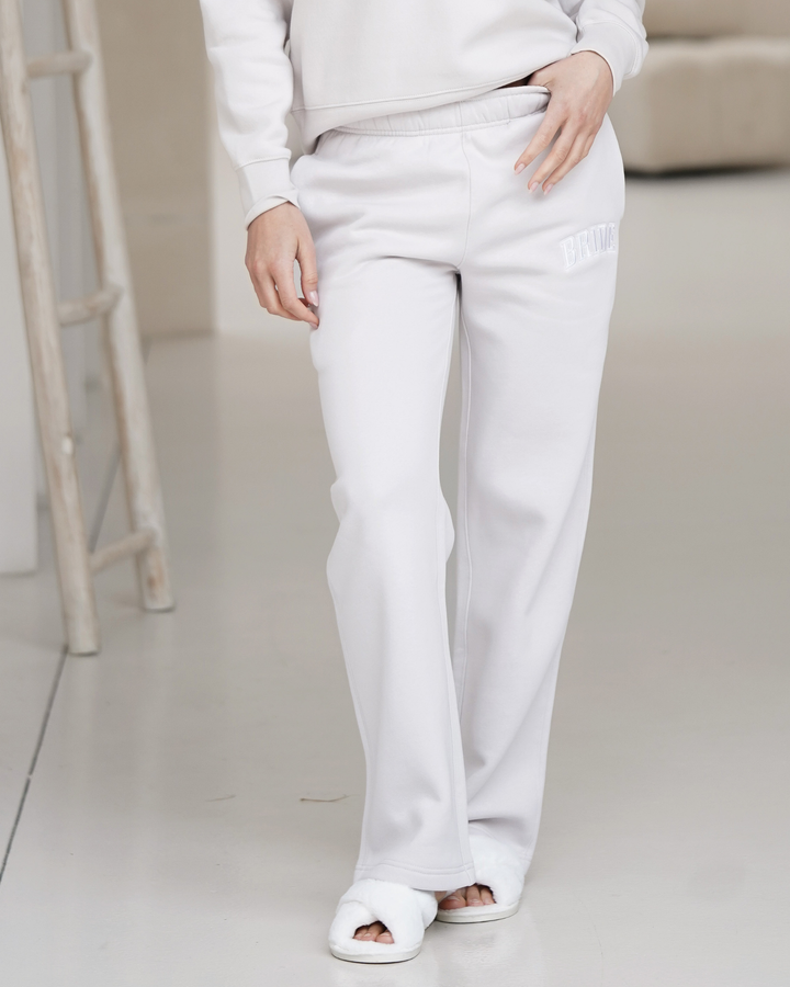 Bride Varsity Trackpants - Bone