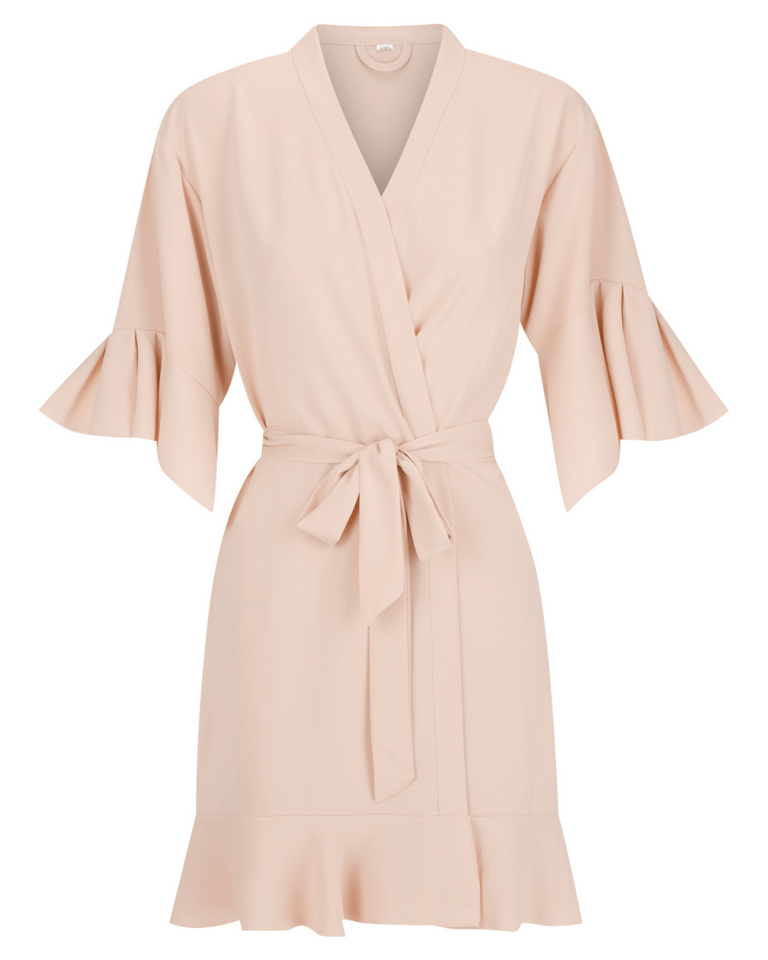Ruffle Robe - Blush