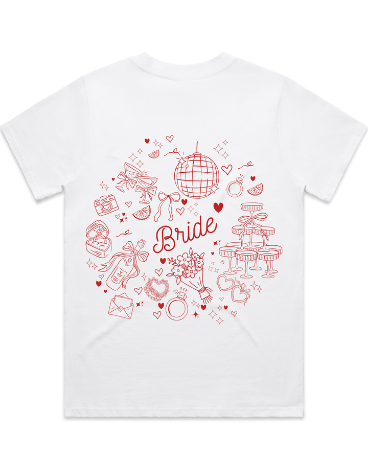 The Love Edit Tee - Berry