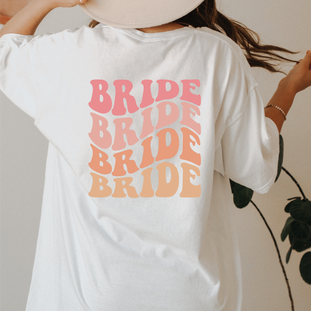Retro Bridal Party T-shirts