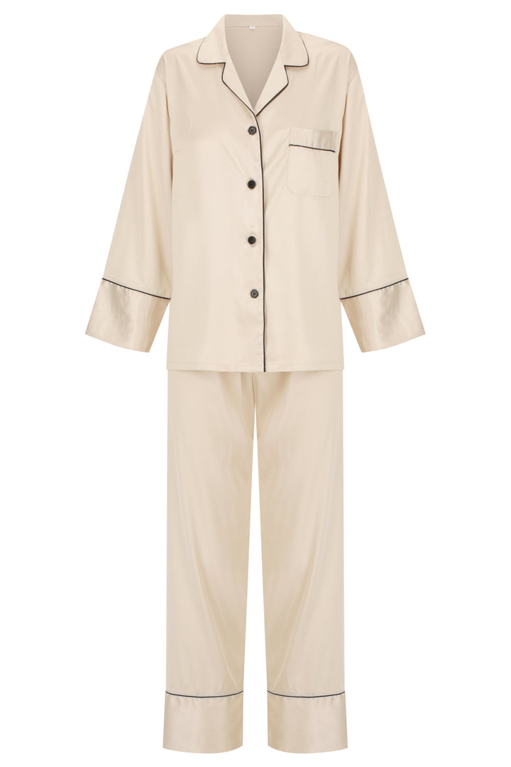 Winter Bridesmaid Pyjamas- Champagne