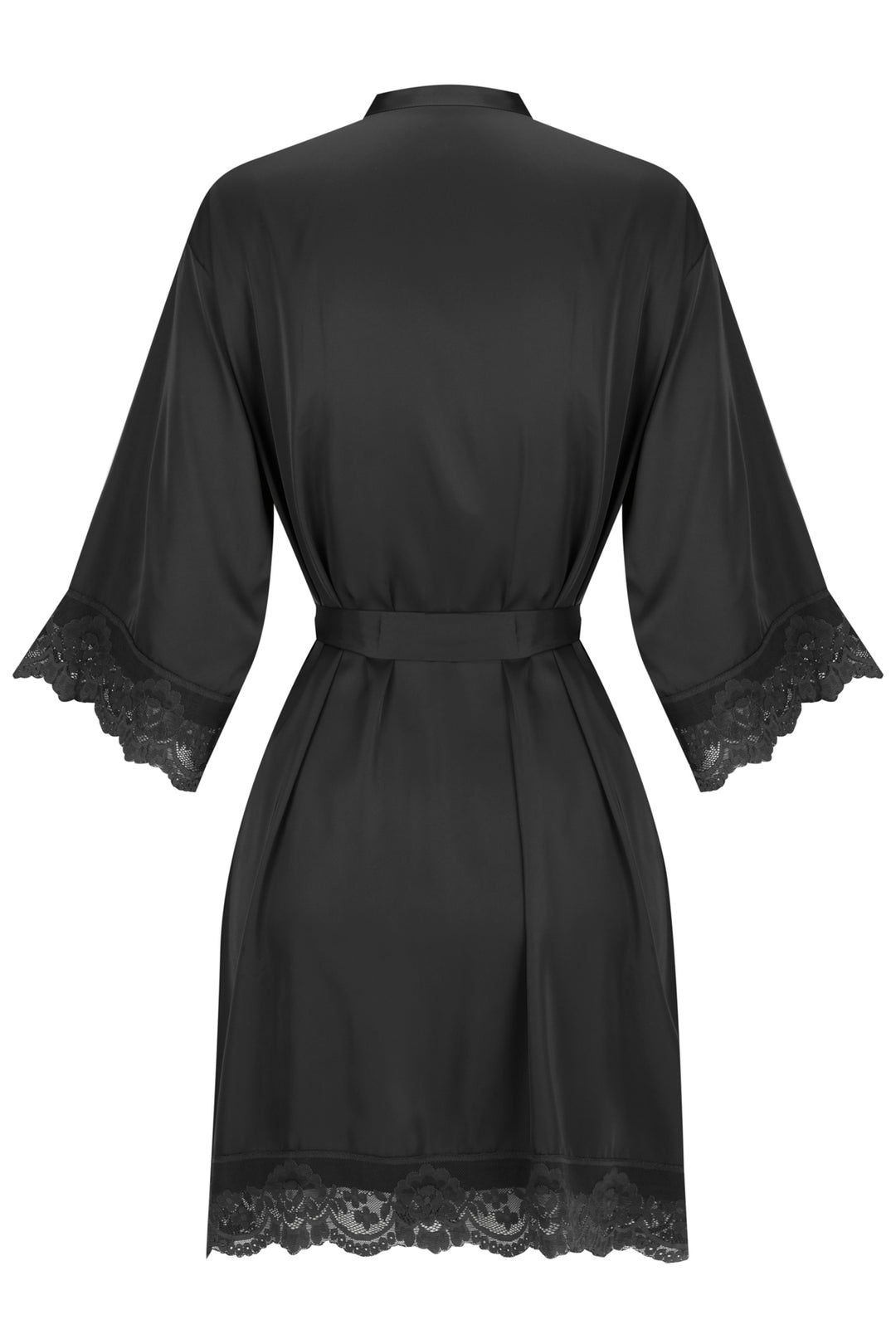 Love Lace Robe - Black