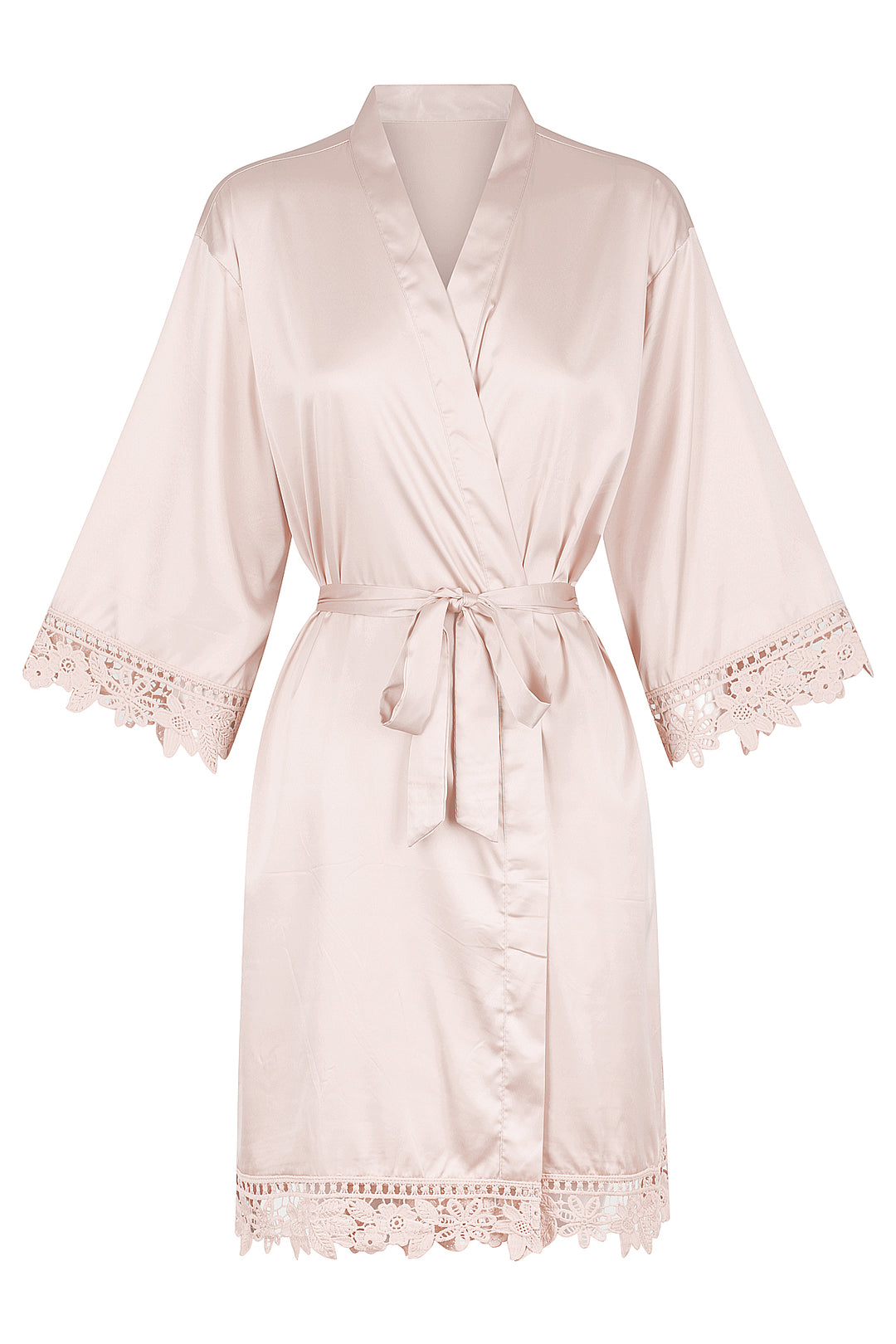 Rosie Lace Robe - Rust