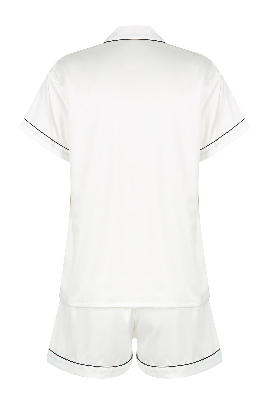 Bridesmaid Pyjamas - White/Black Trim