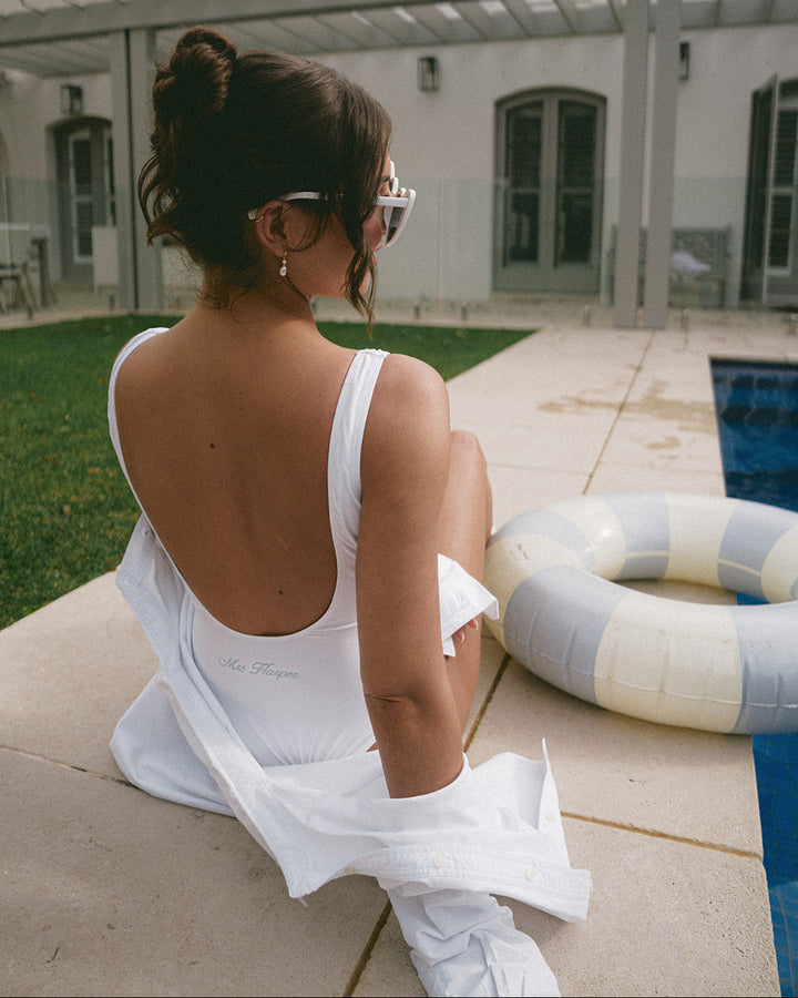 The resort set - Oversized shirt and swimsuit