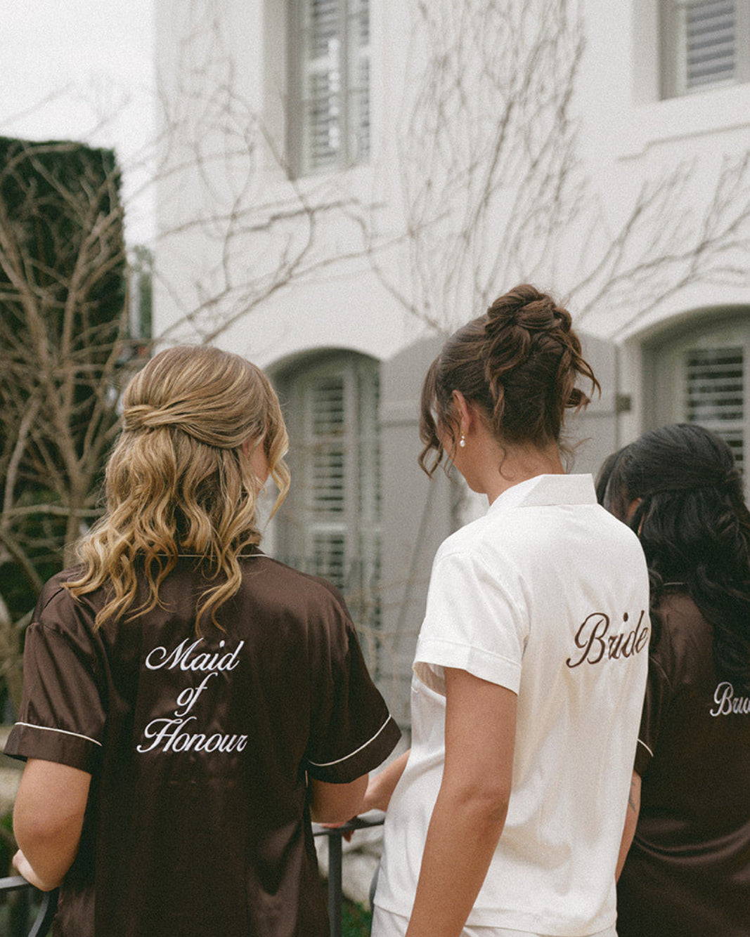 Bride and Bridesmaid Personalised Pyjamas