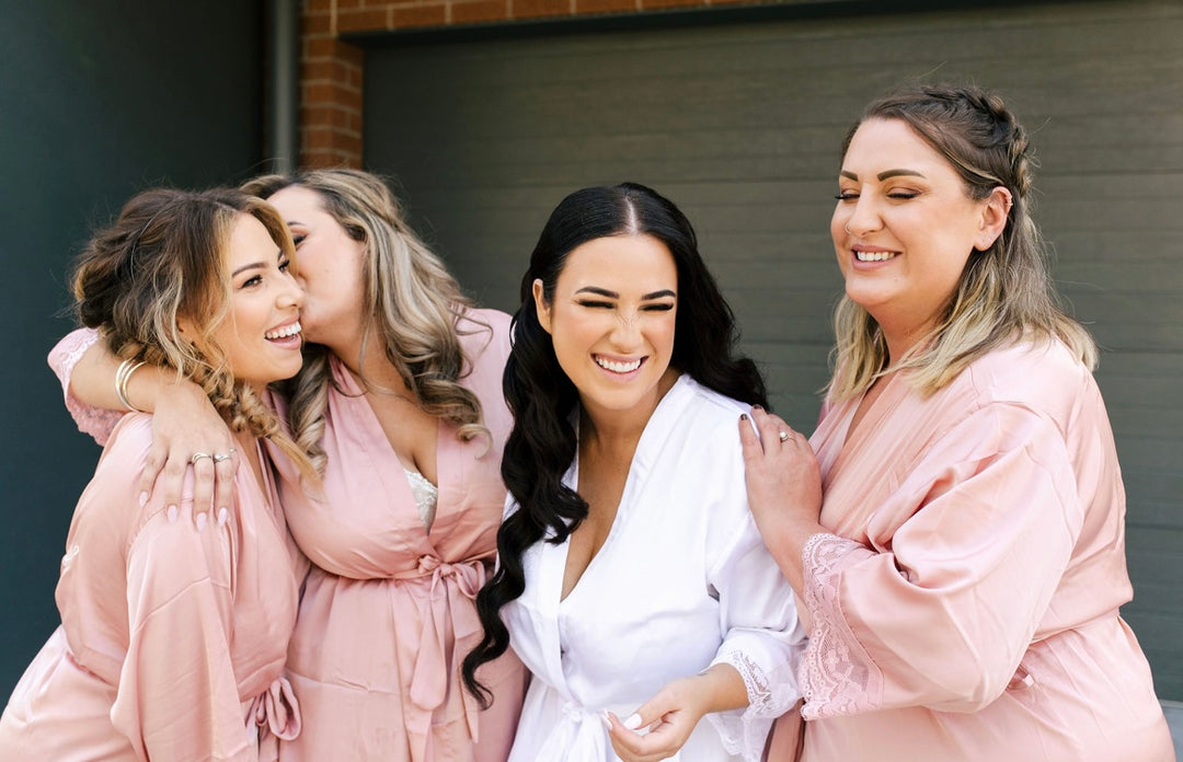 Love Lace Robe - Black