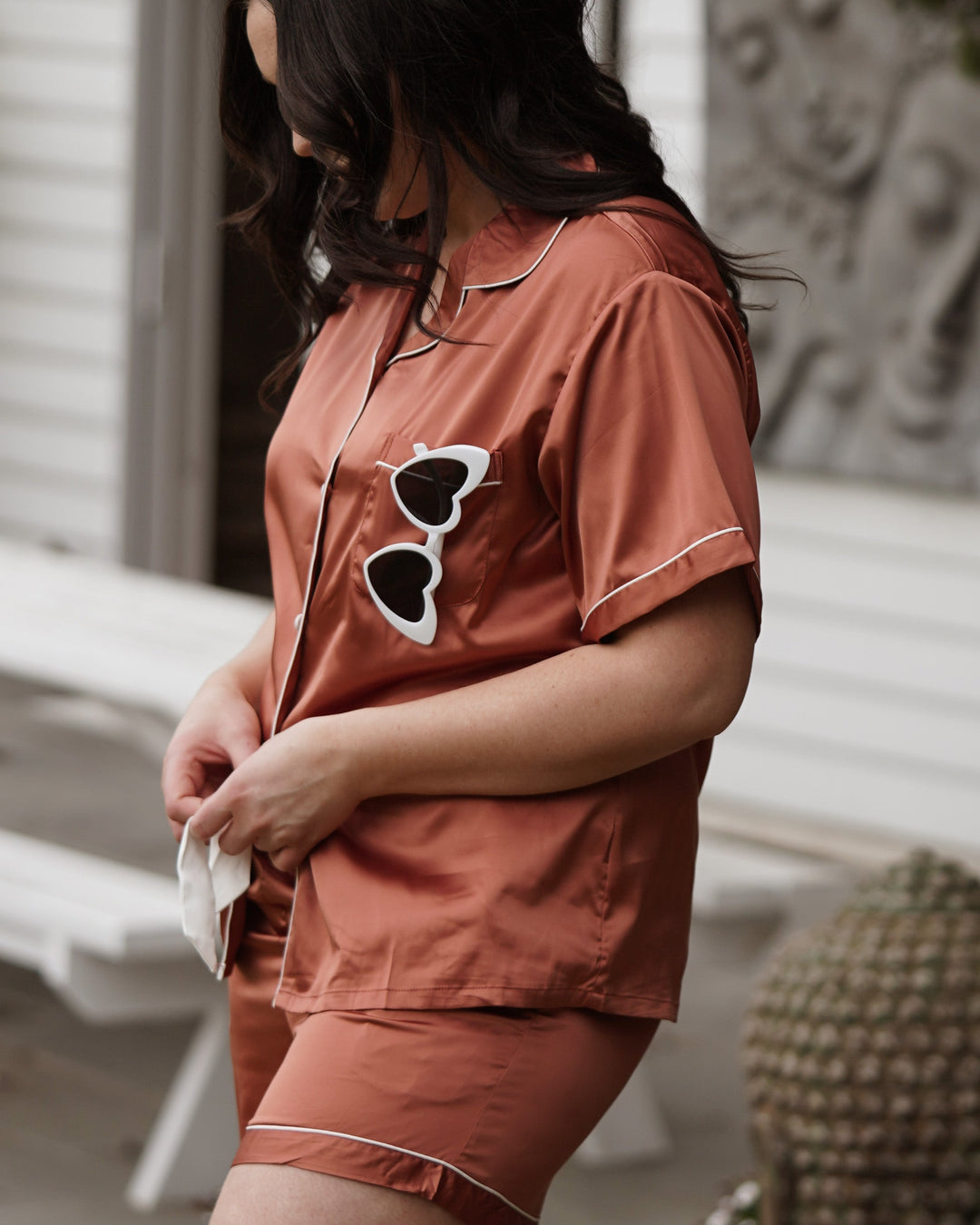 Bridesmaid Pyjamas - Rust