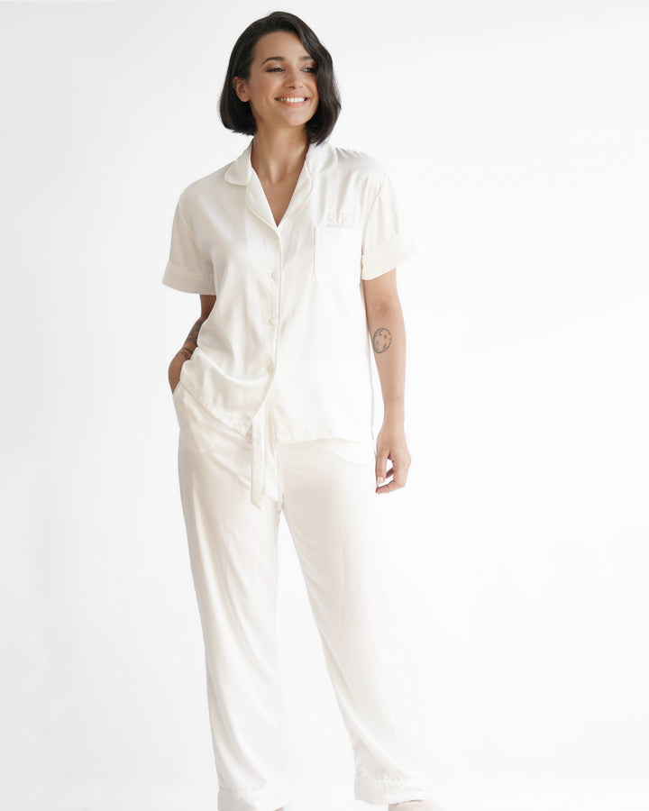 Ava Short Sleeve and Pants Pyjamas