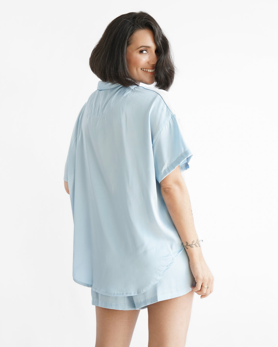 Kara Pyjamas- Light Dusty Blue