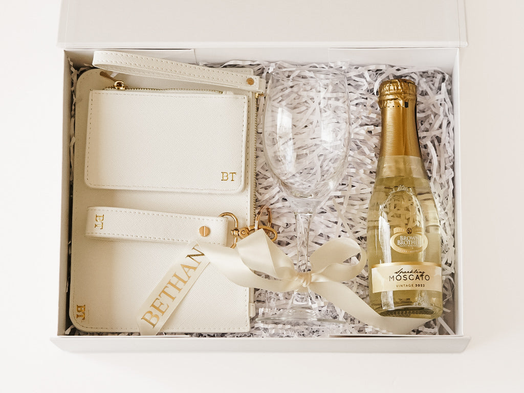 Monogrammed Moments Bridal Gift Box