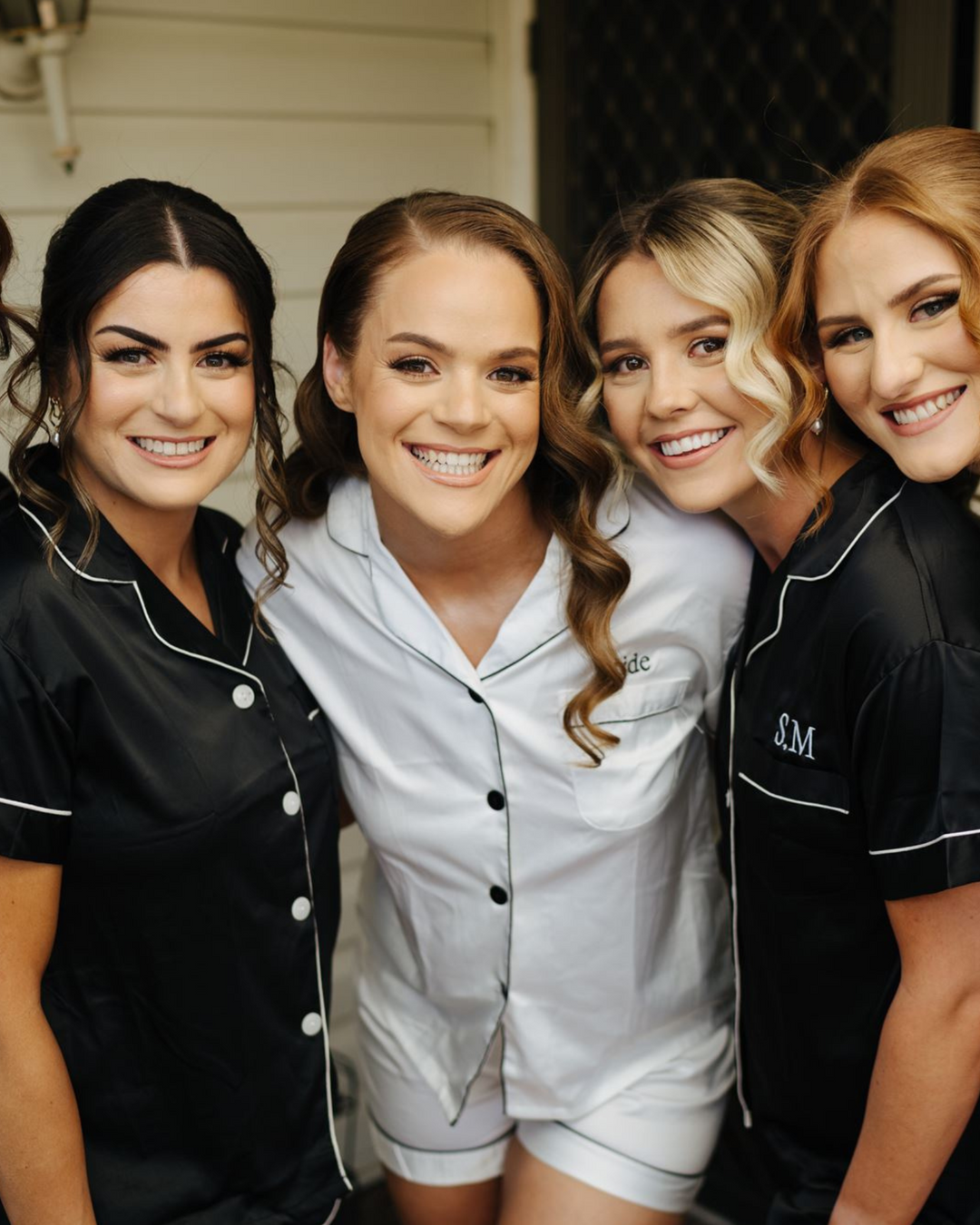 Getting ready Bridesmaid Box - Short Sleeve and Shorts Pyjamas