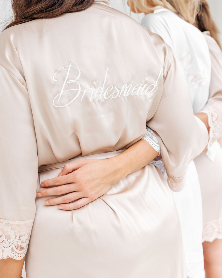 Classic Satin Bridesmaid Robes