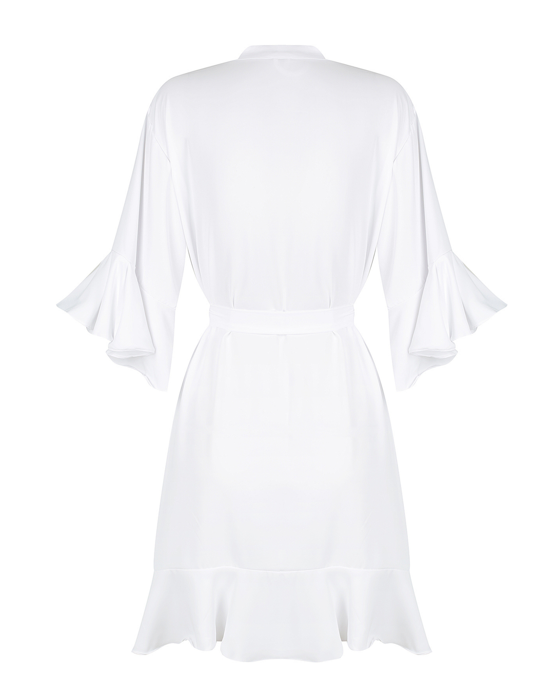 Ruffle Hemmed Bridesmaid Robe