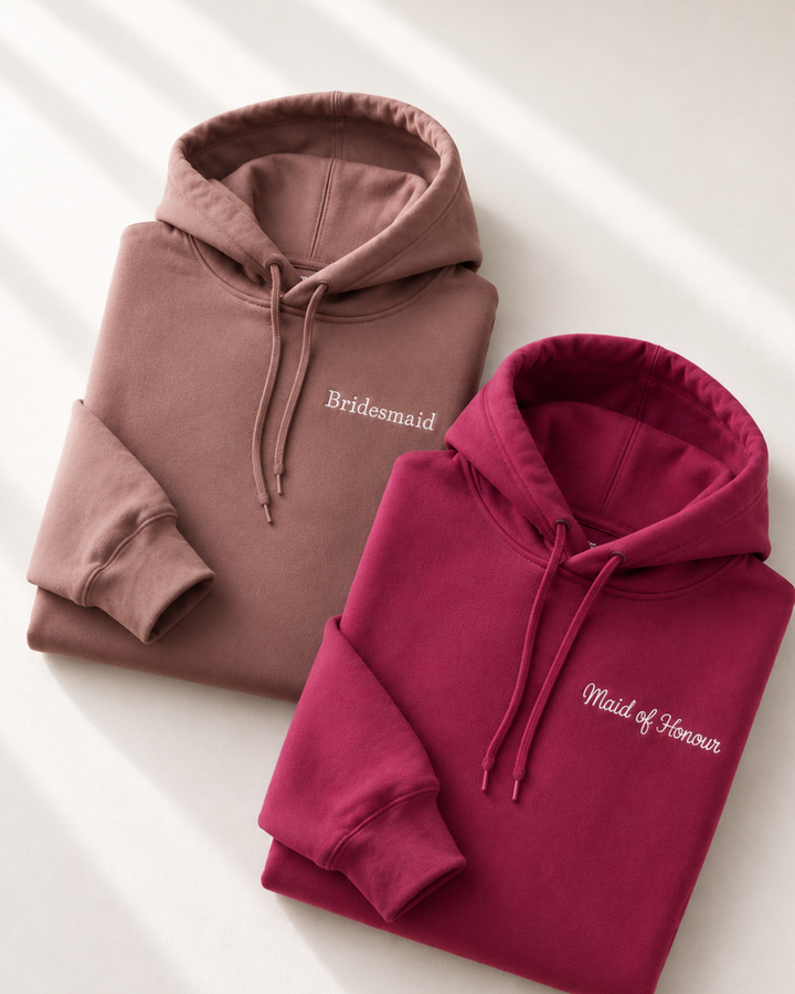 Bride &amp; Bridesmaid Hoodies
