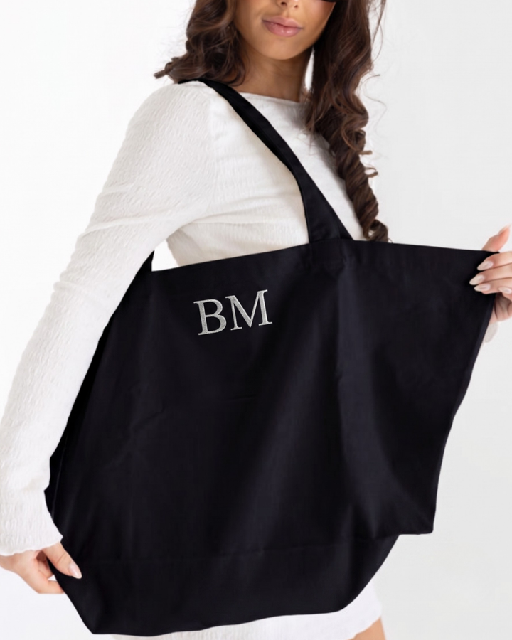 Monogrammed Oversized Tote