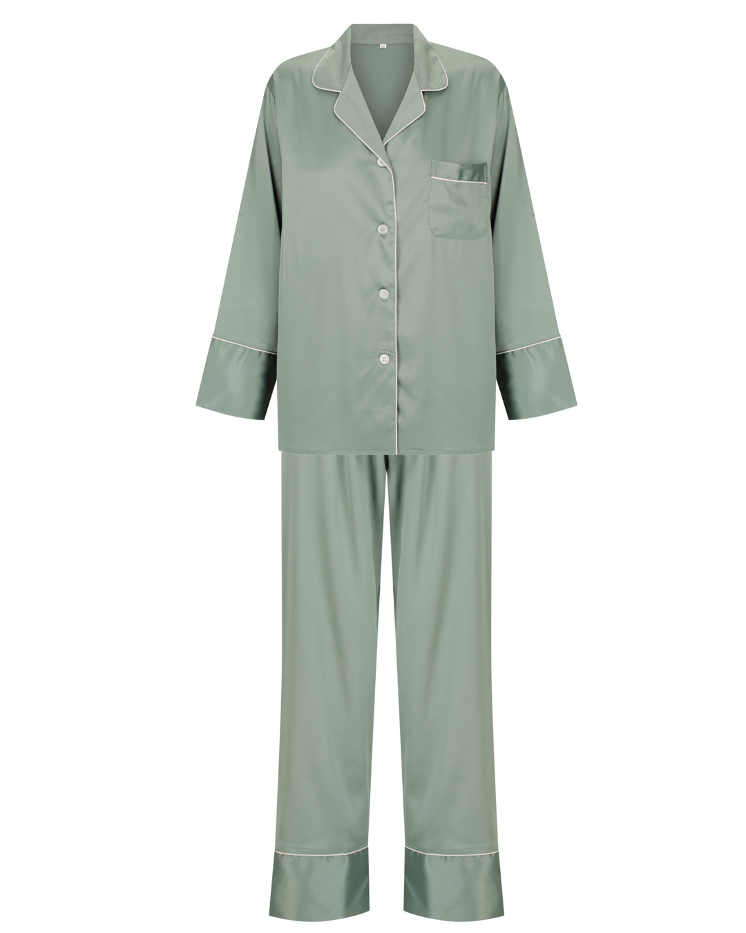 Winter Bridesmaid Pyjamas- Sage