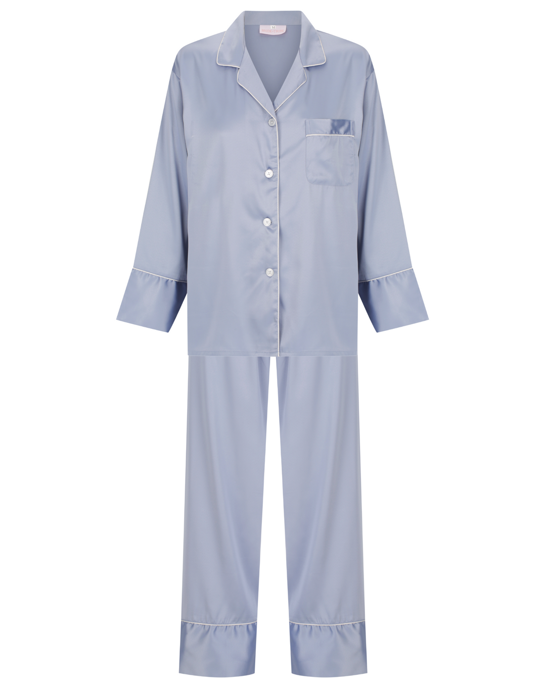 Winter Bridesmaid Pyjamas- Dusty Blue