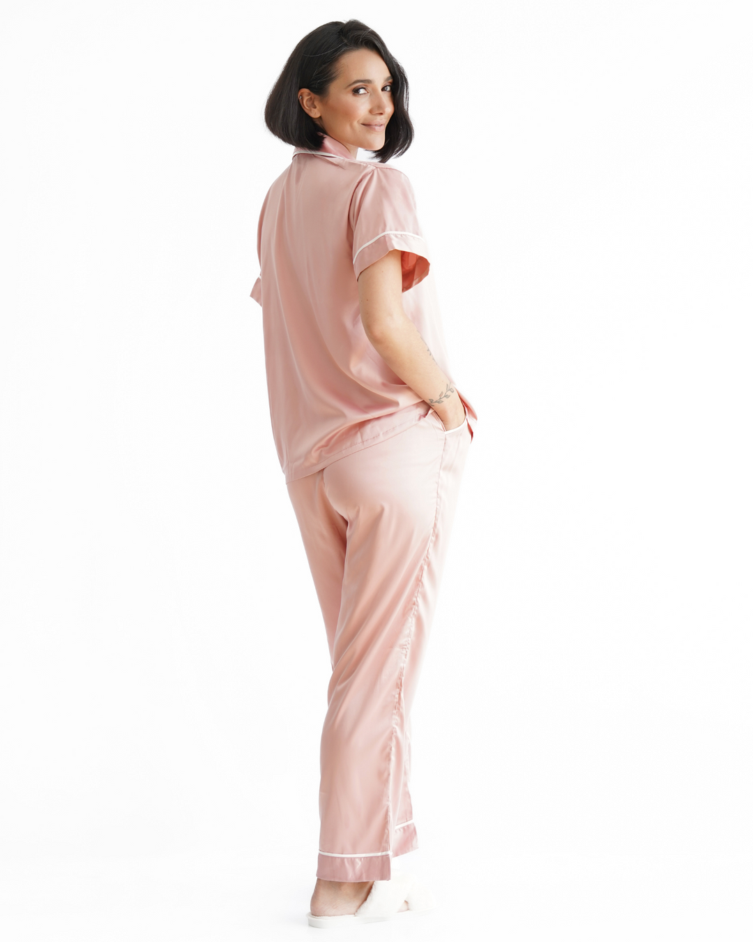 Ava Pyjamas- Dusky Rose