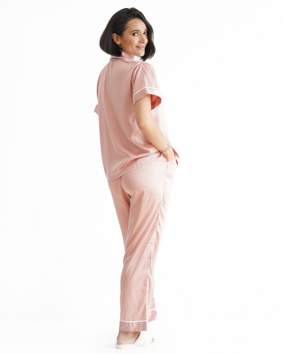 Ava Pyjamas- Dusky Rose