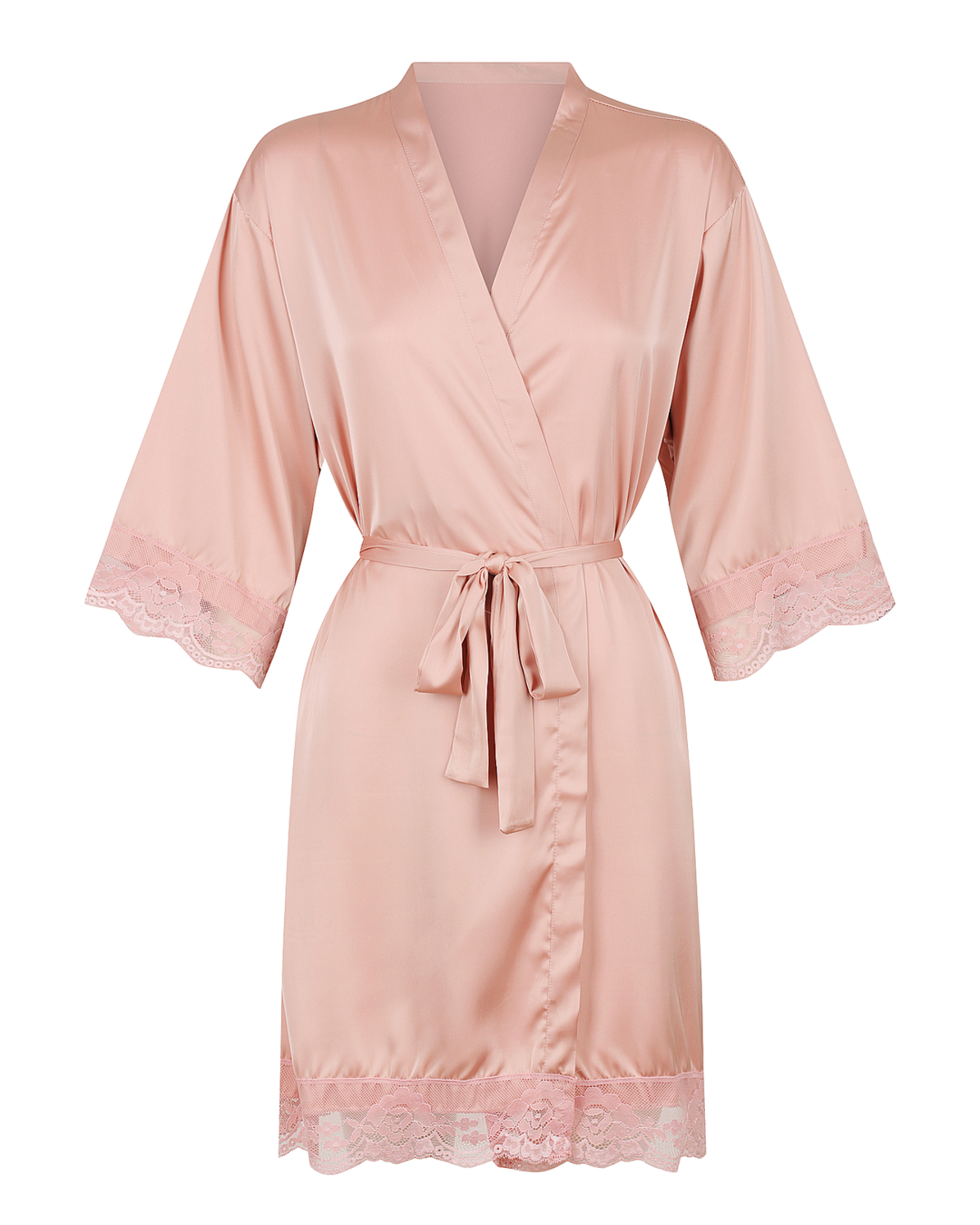 Love Lace Robe - Dusky Rose