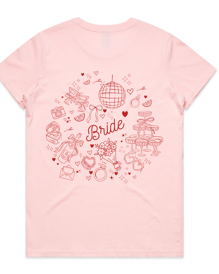 The Love Edit Tee - Berry