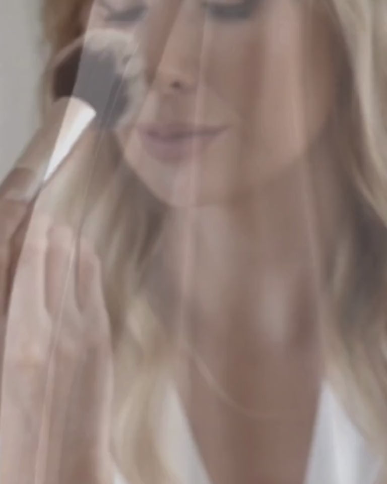 Love Lace Satin Robe